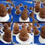 Bombom Crocante Cupcake Com Brigadeiro